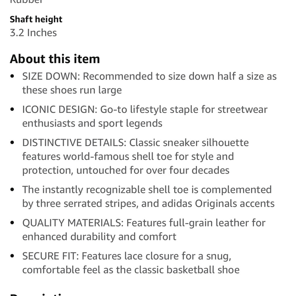 adidas Women’s Superstar Sneaker Gold Metallic - Picture 14 of 14